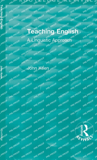 Book cover of: Teaching English. By: John Keen
