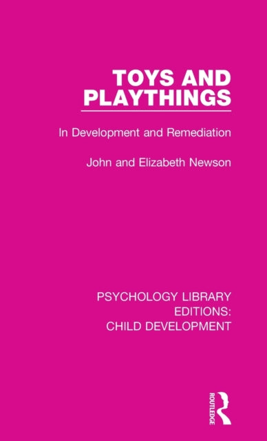 Book cover of: Toys and Playthings. By: John Newson
