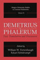 Book cover of: Demetrius of Phalerum. By: Eckart Schütrumpf