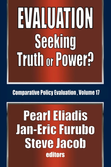 Book cover of: Evaluation. By: Jan-Eric Furubo