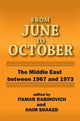 Book cover of: From June to October. By: Itamar Rabinovich
