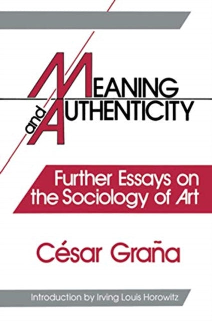 Book cover of: Meaning and Authenticity