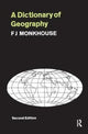 Book cover of: Dictionary of Geography. By: John Rice