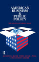 Book cover of: American Business and Public Policy. By: Theodore Draper