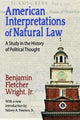 Book cover of: American Interpretations of Natural Law. By: Benjamin Fletcher Wright