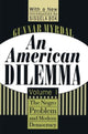 Book cover of: American Dilemma. By: Gunnar Myrdal