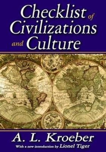 Book cover of: Checklist of Civilizations and Culture. By: A. L. Kroeber