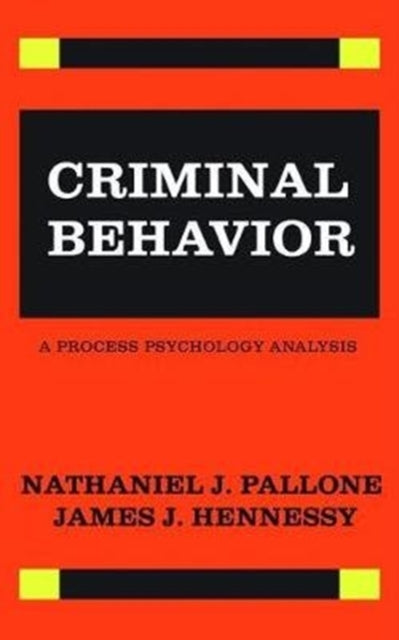 Book cover of: Criminal Behavior. By: James Hennessy
