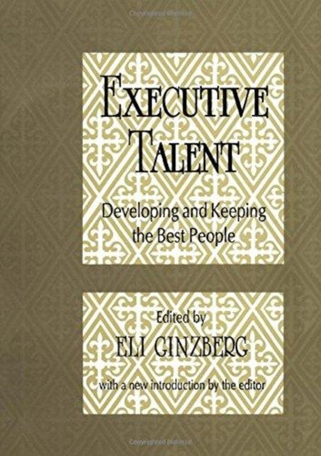 Book cover of: Executive Talent. By: Peter Blau