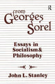 Book cover of: From Georges Sorel. By: Georges Sorel