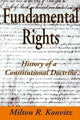 Book cover of: Fundamental Rights. By: Milton Konvitz