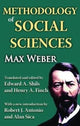 Book cover of: Methodology of Social Sciences. By: Max Weber