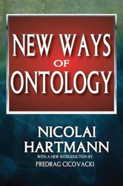 Book cover of: New Ways of Ontology. By: Fritz Plasser