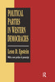 Book cover of: Political Parties in Western Democracies. By: Simon M. Fass