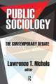 Book cover of: Public Sociology. By: Lawrence T. Nichols