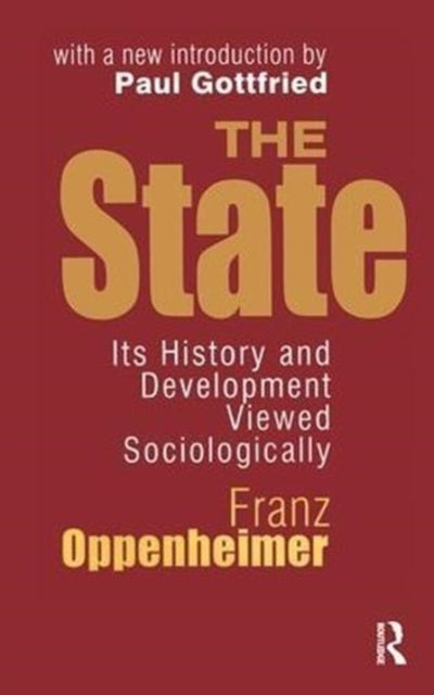 Book cover of: State. By: Franz Oppenheimer