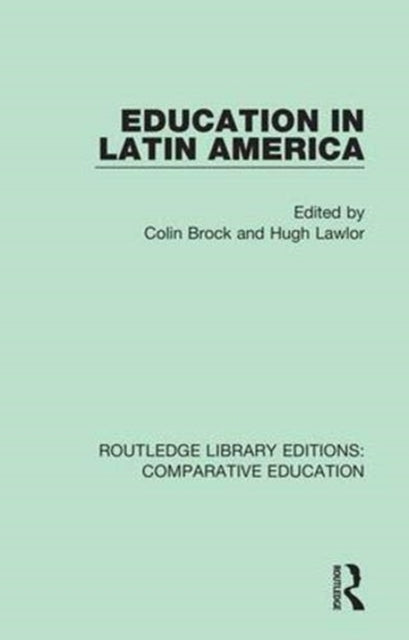 Book cover of: Education in Latin America
