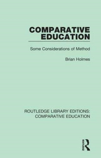 Book cover of: Comparative Education