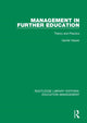 Book cover of: Management in Further Education. By: Harriet Harper