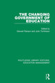 Book cover of: Changing Government of Education. By: Stewart Ranson