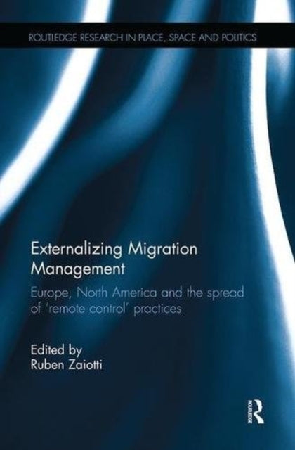 Book cover of: Externalizing Migration Management. By: Ruben Zaiotti