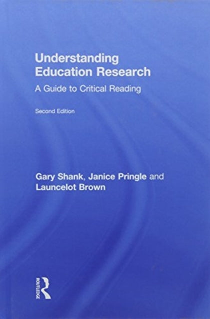 Book cover of: Understanding Education Research. By: Gary Shank