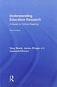 Book cover of: Understanding Education Research. By: Gary Shank