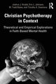 Book cover of: Christian Psychotherapy in Context. By: Joshua J. Knabb