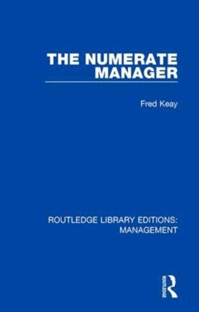 Book cover of: Numerate Manager. By: Fred Keay