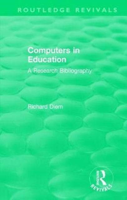 Book cover of: Computers in Education (1988). By: Richard Diem
