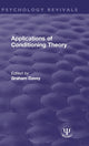 Book cover of: Applications of Conditioning Theory. By: Graham Davey