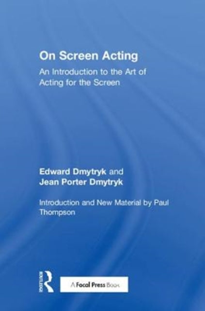 Book cover of: On Screen Acting. By: Edward Dmytryk