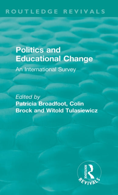 Politics and Educational Change