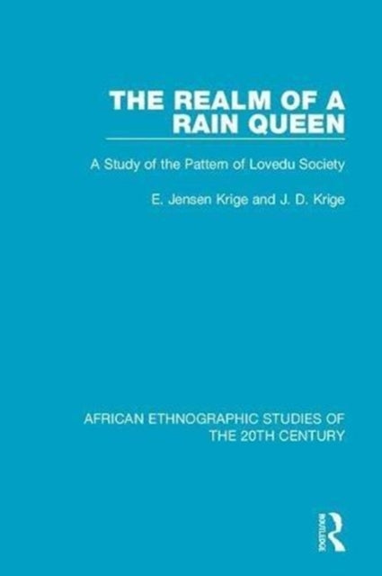 Book cover of: Realm of a Rain Queen. By: E. Jensen Krige