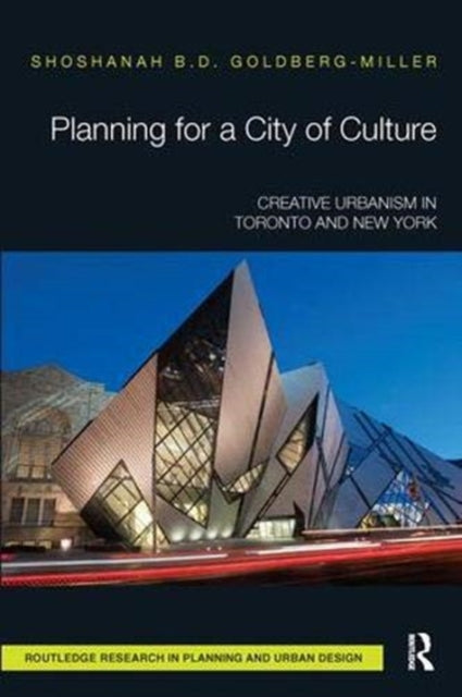 Book cover of: Planning for a City of Culture. By: Shoshanah B. D. Goldberg-Miller