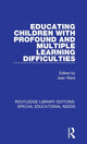 Book cover of: Educating Children with Profound and Multiple Learning Difficulties. By: Jean Ware