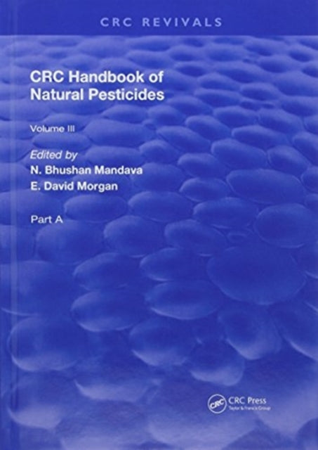 Book cover of: Handbook of Natural Pesticides. By: N. Bhushan Mandava
