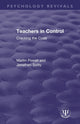 Book cover of: Teachers in Control. By: Martin Powell