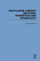 Book cover of: Routledge Library Editions: Phonetics and Phonology