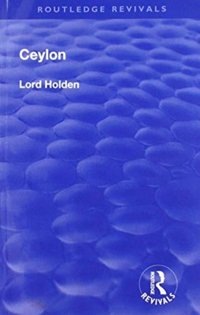 Book cover of: Ceylon. By: Angus Holden Holden