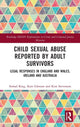 Book cover of: Child Sexual Abuse Reported by Adult Survivors. By: Sinéad Ring