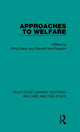 Book cover of: Approaches to Welfare. By: Philip Bean