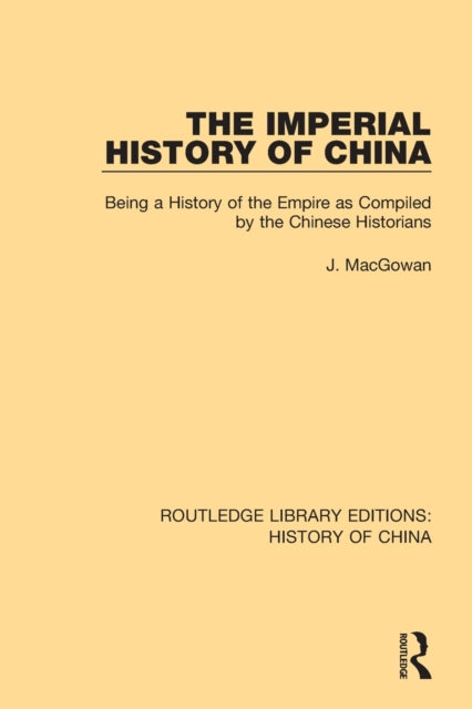 Book cover of: Imperial History of China