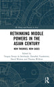 Book cover of: Rethinking Middle Powers in the Asian Century. By: Tanguy Struye de Swielande