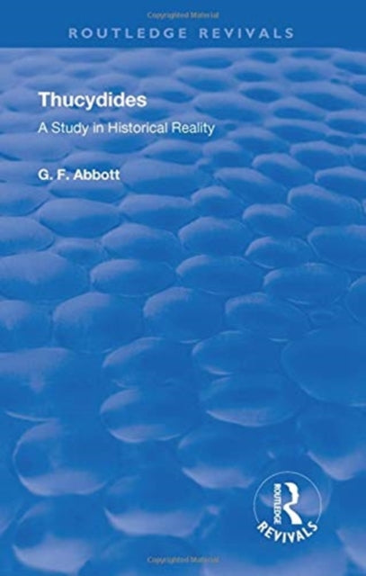 Book cover of: Thucydides. By: G. F. Abbott