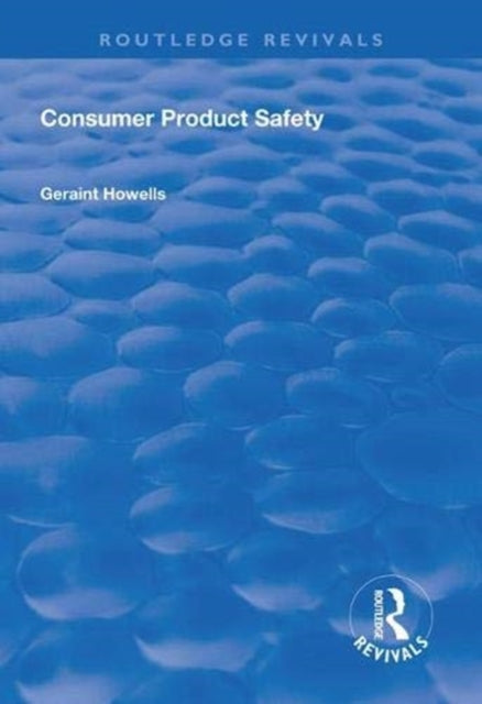 Book cover of: Consumer Product Safety