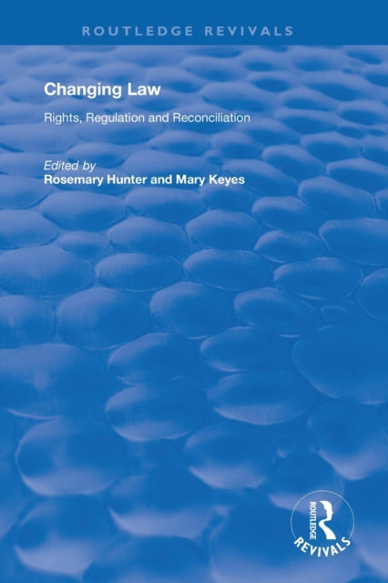 Book cover of: Changing Law. By: Mary Keyes