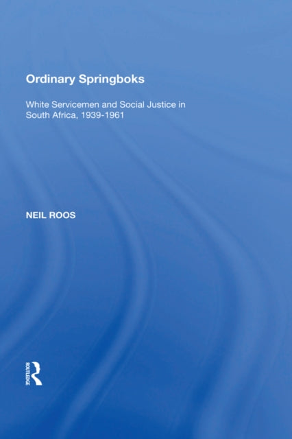 Book cover of: Ordinary Springboks. By: Neil Roos