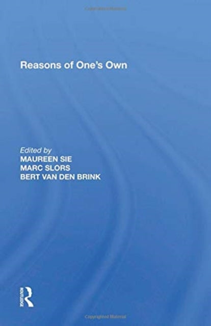 Book cover of: Reasons of One's Own