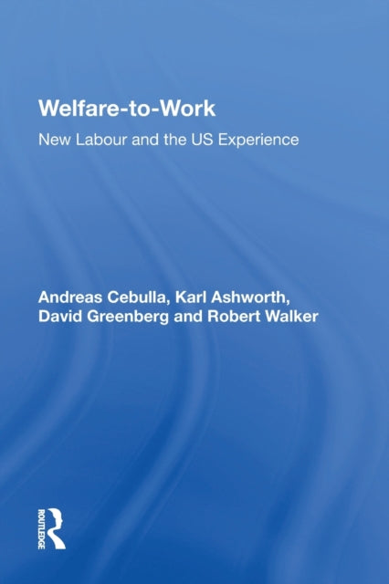Book cover of: Welfare-to-Work
